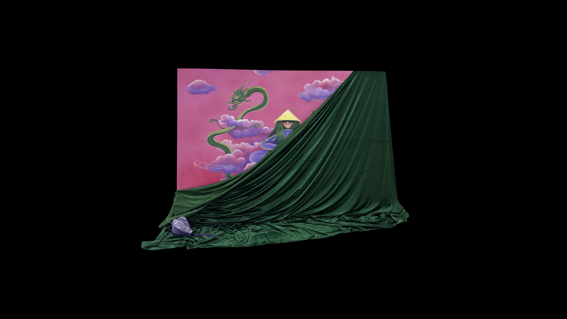 Balancing artwork, covered version