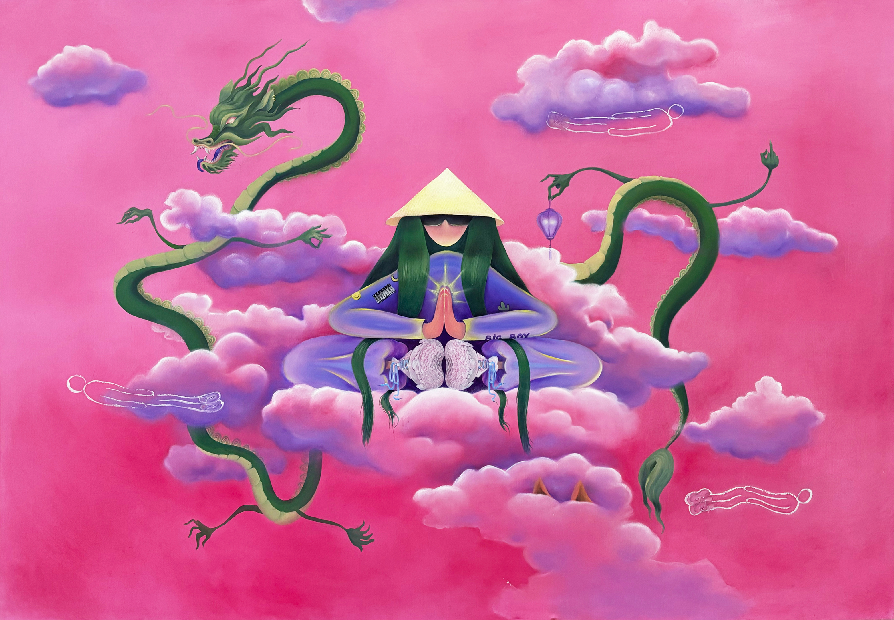 Balancing, full painting