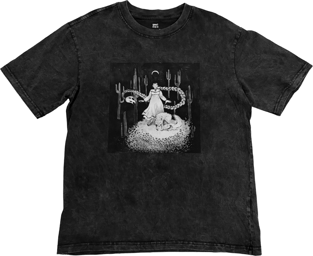 Arizona Dream T-shirt, washed black