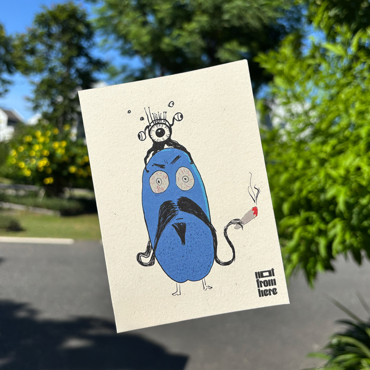 The Buddy postcard