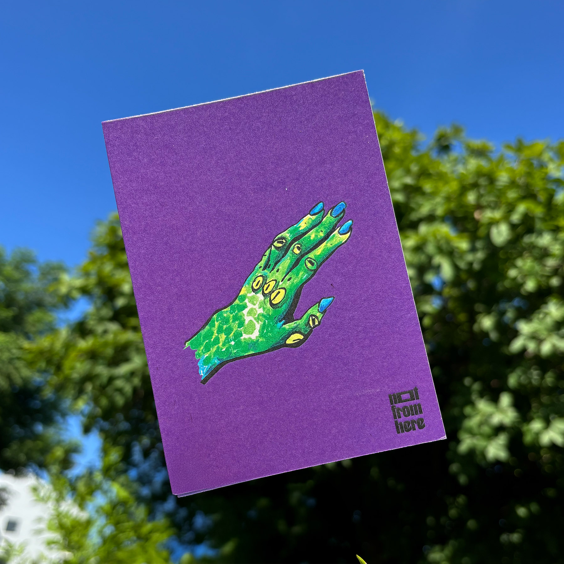 Extra Hand postcard