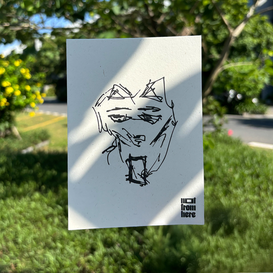 Mari postcard